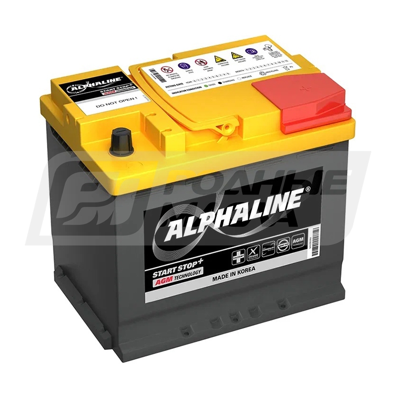 ALPHALINE AGM 50 (L1.0, SA 55020) 50 Ач, о/п PLNT0124357