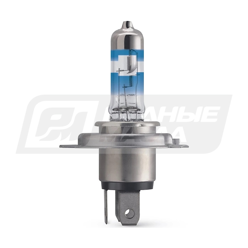 PHILIPS RacingVision GT200 H4 12V 60/55W 12V P43t-38, 1шт 12342RGTB1